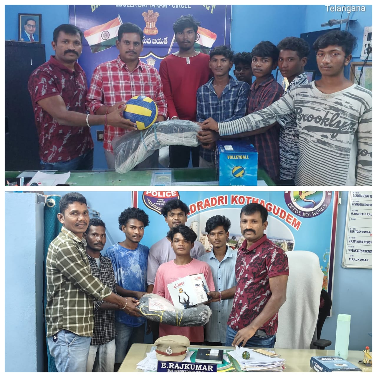 క్రీడలతో శారీరక, మానసిక ఉల్లాసం సీఐ వెంకటేశ్వర్లు
