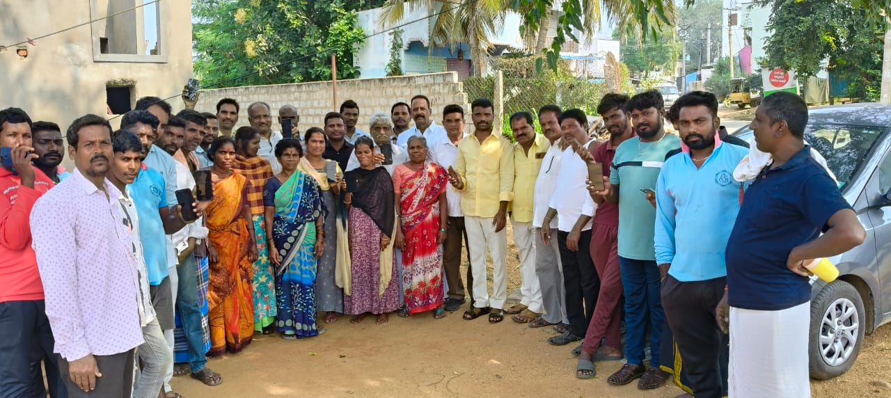 వెదురుకుప్పం మండల కేంద్రంలో తెలుగుదేశం పార్టీ సభ్యత్వ నమోదు కార్యక్రమం