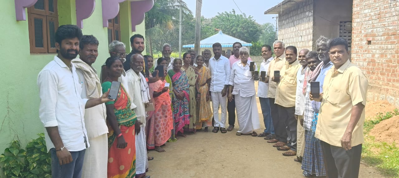 నల్లవెంగనపల్లి పంచాయితీలో తెలుగుదేశం పార్టీ సభ్యత్వ నమోదు కార్యక్రమం