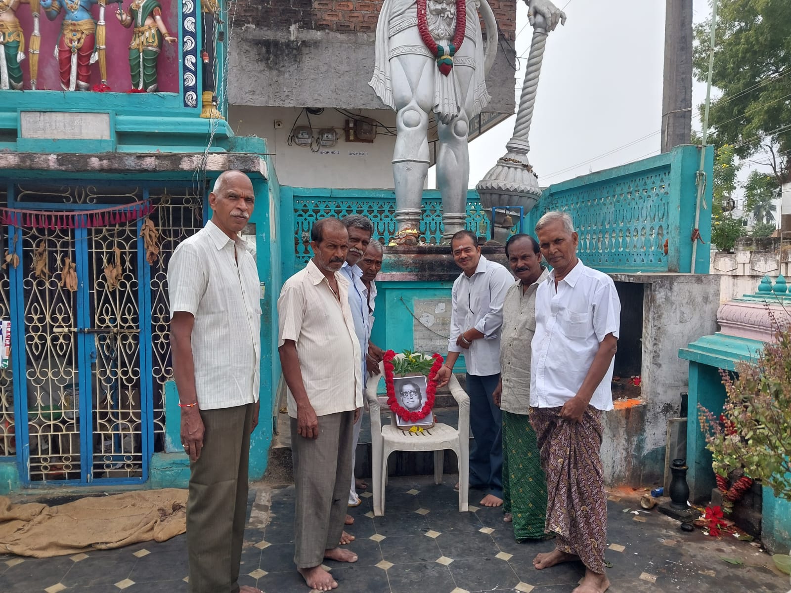 లింగంపర్తి లో ఘంటసాల 102 జయంతి