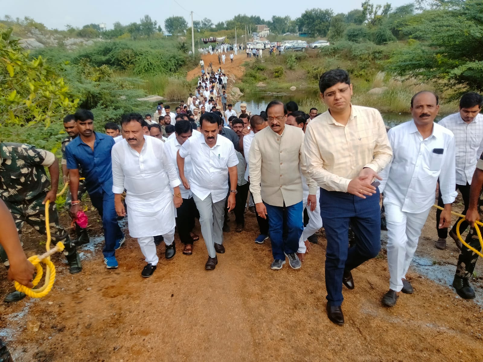కౌలాస్ కోటను పర్యాటక కేంద్రంగా తీర్చిదిద్దుతూ మంత్రి జూపల్లి కృష్ణారావు
