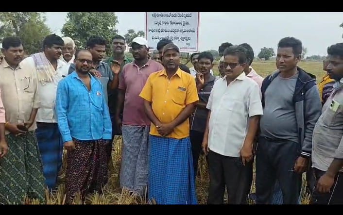 తహశీల్దార్ హెచ్చరిక బోర్డుతో రోడ్డునపడ్డ గోపాలరావుపేట గ్రామస్తులు పురుగుల మందే శరణ్యం అంటున్న రైతులు