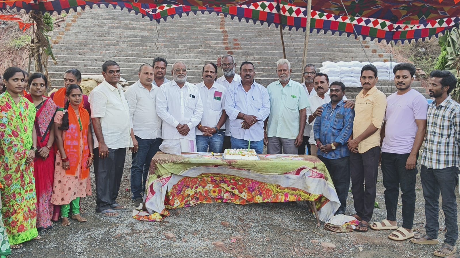 ఘనంగా ఆంధ్రా భద్రాద్రి రూపకర్త చాట్ల పుష్పా రెడ్డి జన్మదిన వేడుకలు