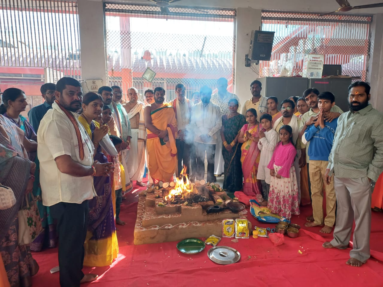 శ్రీ కర్మన్ ఘాట్ ధ్యానాంజనేయ స్వామి ఆలయంలో సంకటహర చతుర్థి