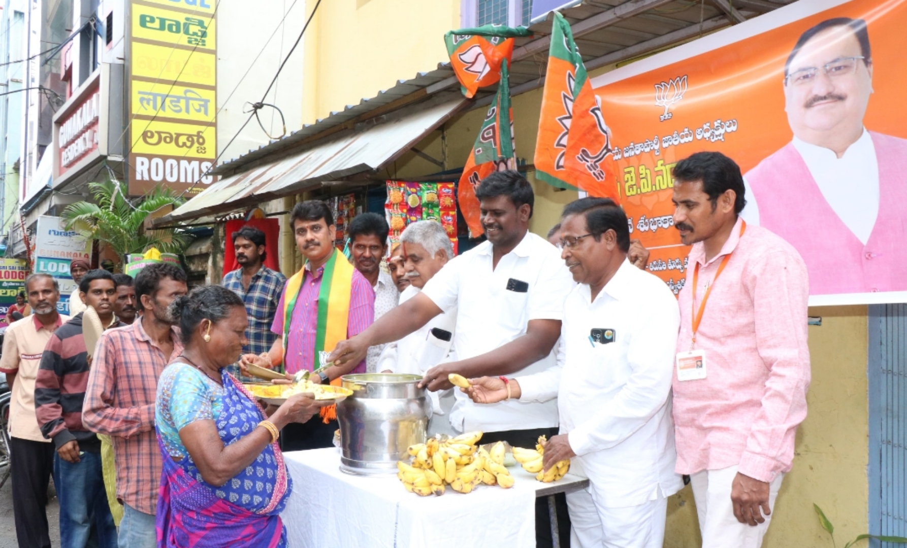 ఘనంగా బిజెపి జాతీయ అధ్యక్షులు జేపీ నడ్డా జన్మదిన వేడుకలు…