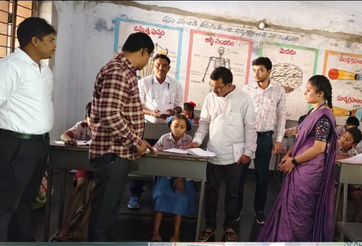 విద్యా ప్రమాణాల నిర్ధారణకే నేషనల్ అచీవ్ మెంట్ సర్వే – ఎంఈఓ కొమరం నాగయ్య