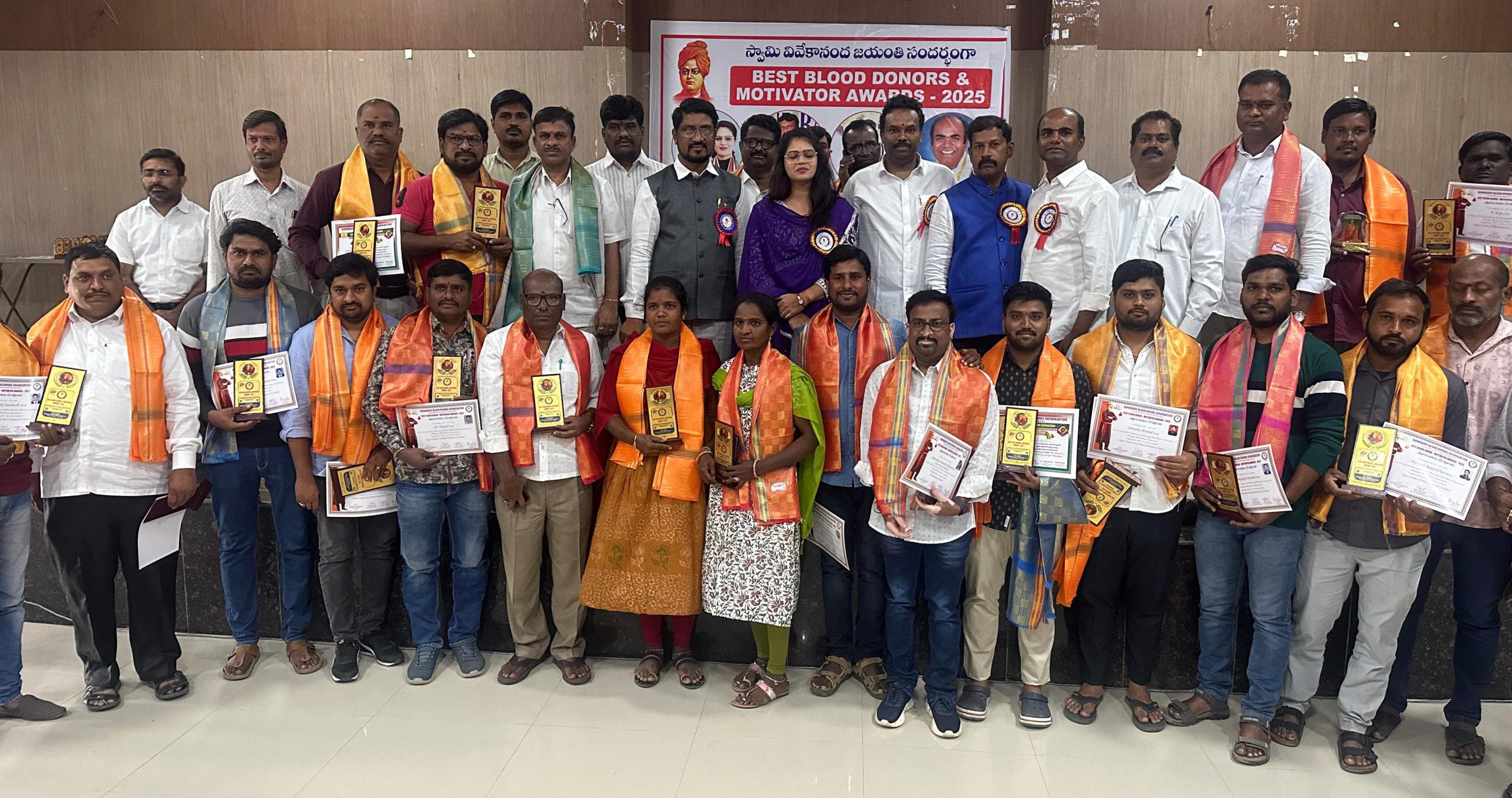 కామారెడ్డి రక్తదాతల సమూహ సేవలు దేశానికే ఆదర్శం