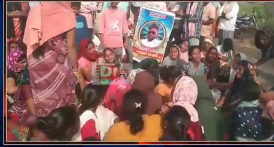 లారీ డీ వ్యక్తి దుర్మరణం