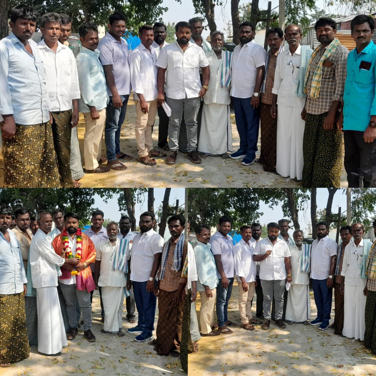 మల్లమ్మ కుంట లో 90% దళితుల భూములు లాక్కొని,ప్రాజెక్ట్ నిర్మించడము దుర్మార్గ ప్రక్రియ అని ,తెలంగాణ రాష్ట్ర యువ నాయకుడు KMS. శ్రావణ్ కుమార్ రాయల్ తో గోడు విన్నవించుకున్న తనగల రైతులు