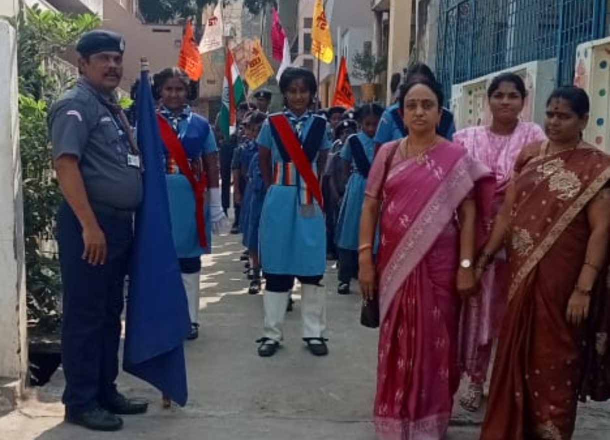 స్వామి విద్యానికేతన్ స్కౌట్స్ మరియు గైడ్స్ ఆధ్వర్యంలో 5 కిలోమీటర్ల ర్యాలీ – ఫిబ్రవరి 04 – ప్రపంచ క్యాన్సర్ దినోత్సవం