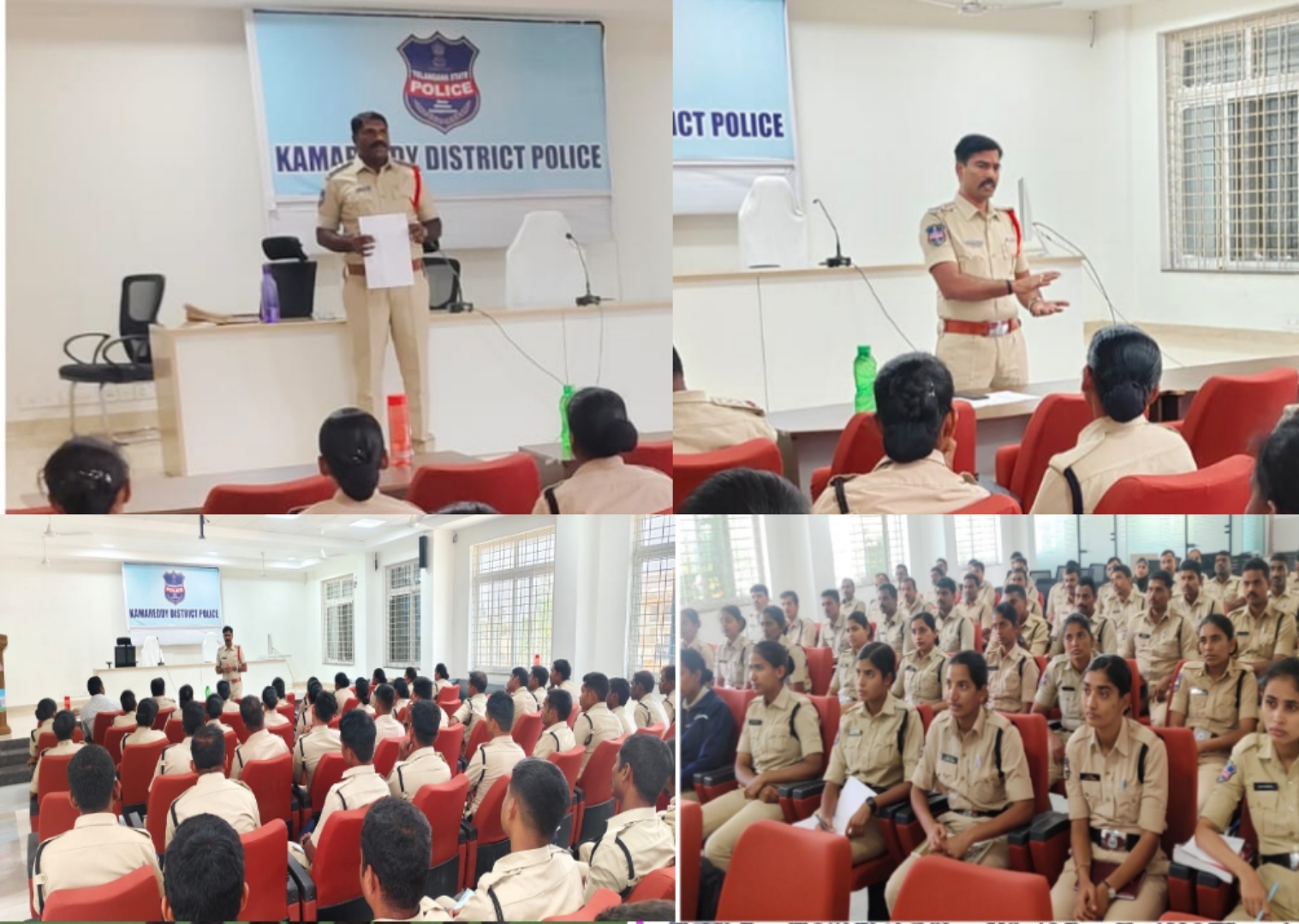 కొత్తగా వచ్చిన కానిస్టేబుల్ కు రెండు రోజులపాటు సీనియర్ అధికారులతో శిక్షణ కార్యక్రమం