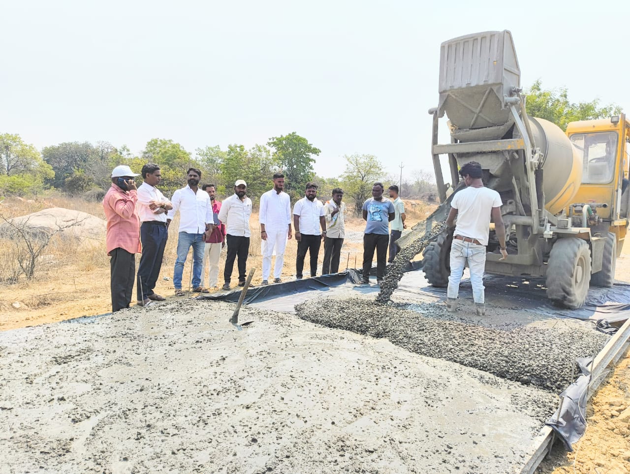 నాణ్యతతో సిసి రోడ్ల నిర్మాణం చేపట్టాలి..ఆడిషనల్ డిఆర్డీవో వామాన్ రావు