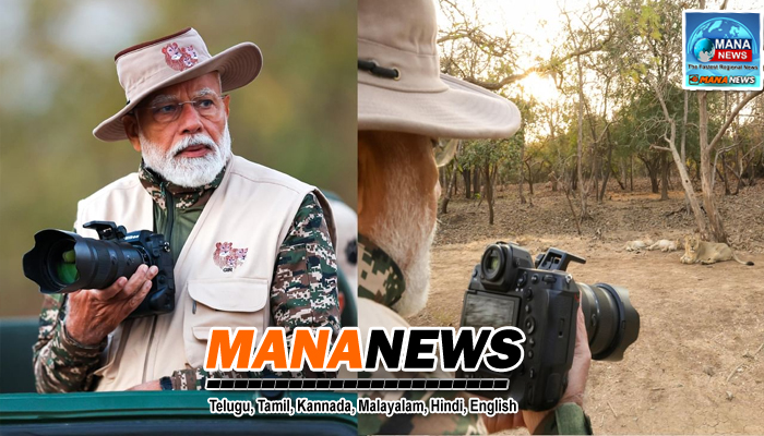 గిర్‌ అభయారణ్యంలో పర్యటించిన ప్రధాని మోదీ! 