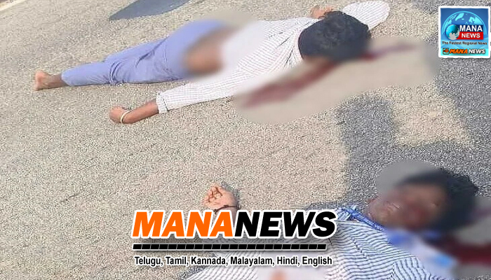పుత్తూరు వద్ద జరిగిన రోడ్డు ప్రమాదంలో ఇద్దరు అన్నదమ్ములు మృతి
