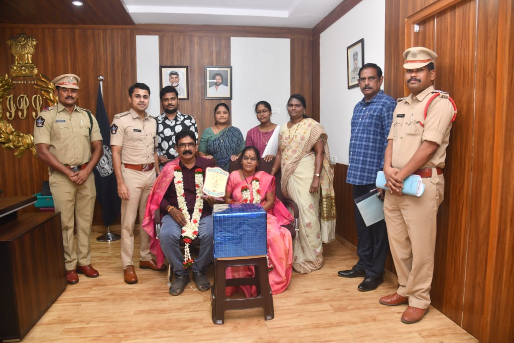 విశ్రాంత జీవితం ఆనందంగా గడపాలి.. జిల్లా ఎస్పీ…