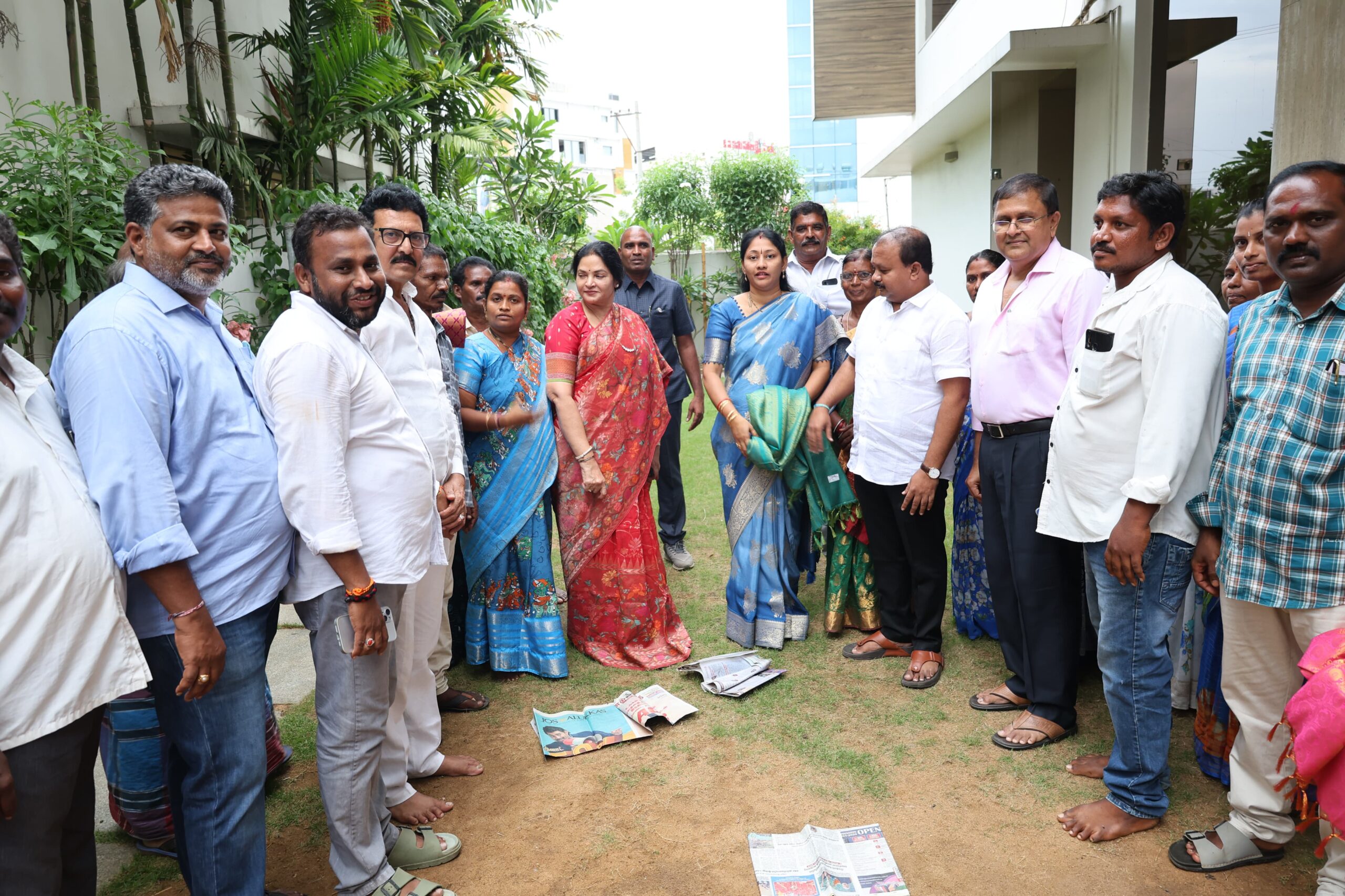 కోవూరు ఎమ్మెల్యే వేమిరెడ్డి ప్రశాంతి రెడ్డి చొరవతో రెండో పంటకు సాగునీరు నోచుకున్న రామచంద్రాపురం గ్రామం .