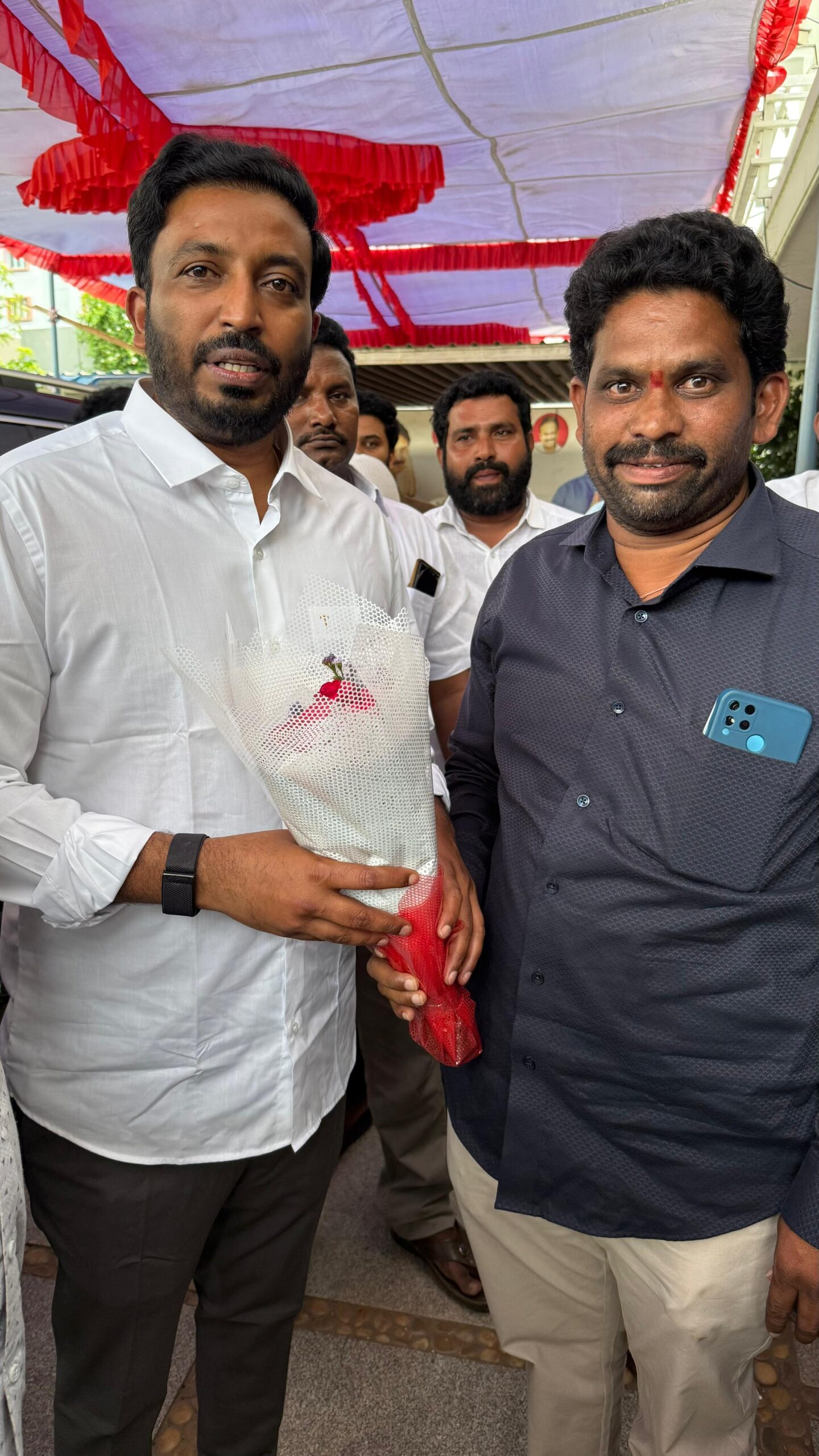 గొర్లి నాగేశ్వరరావుకు శుభాకాంక్షలు తెలిపిన కాకినాడ ఎంపీ ఉదయ్ శ్రీనివాస్…