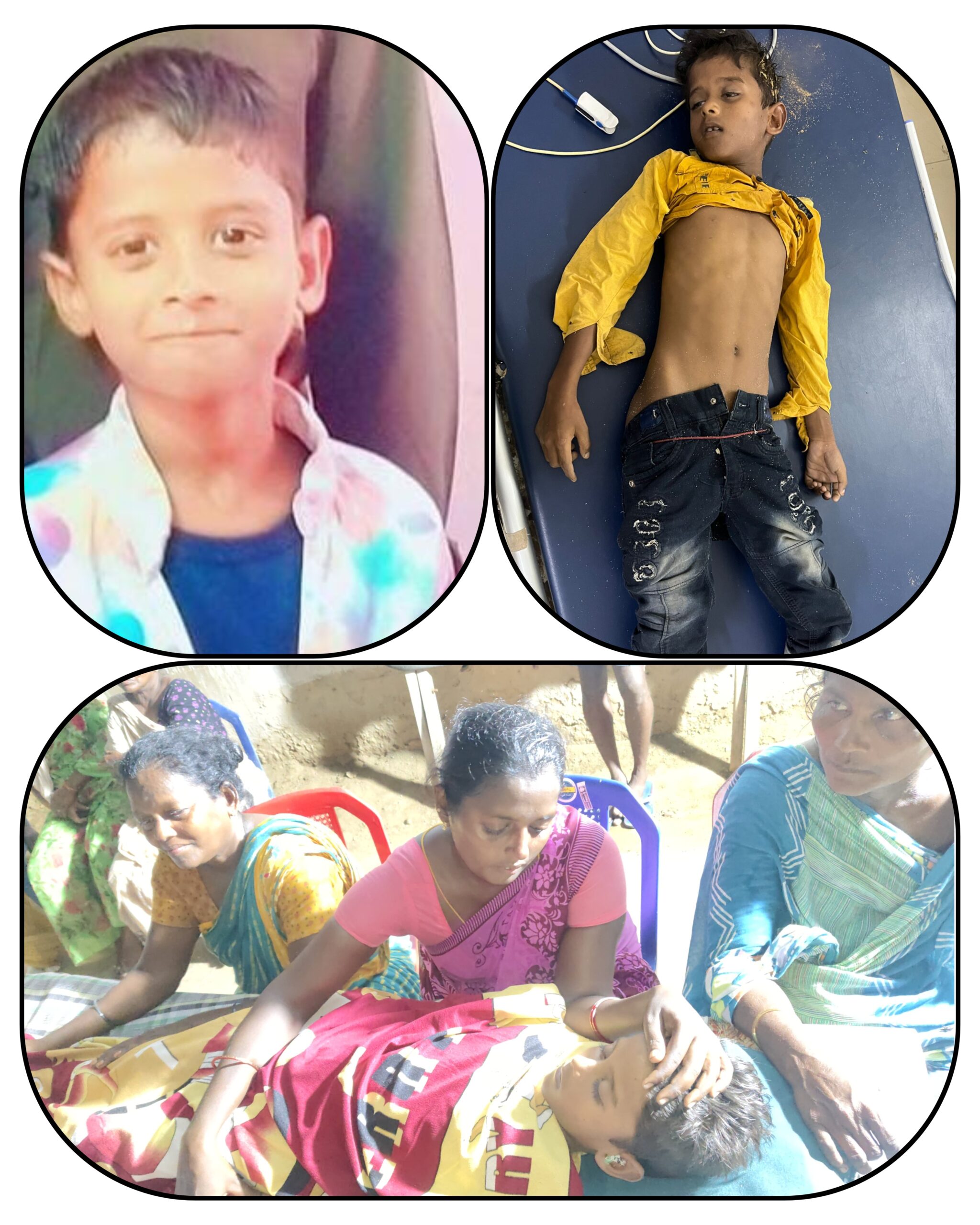 పసి హృదయాన్ని కాటేసిన మృత్య గుంత !