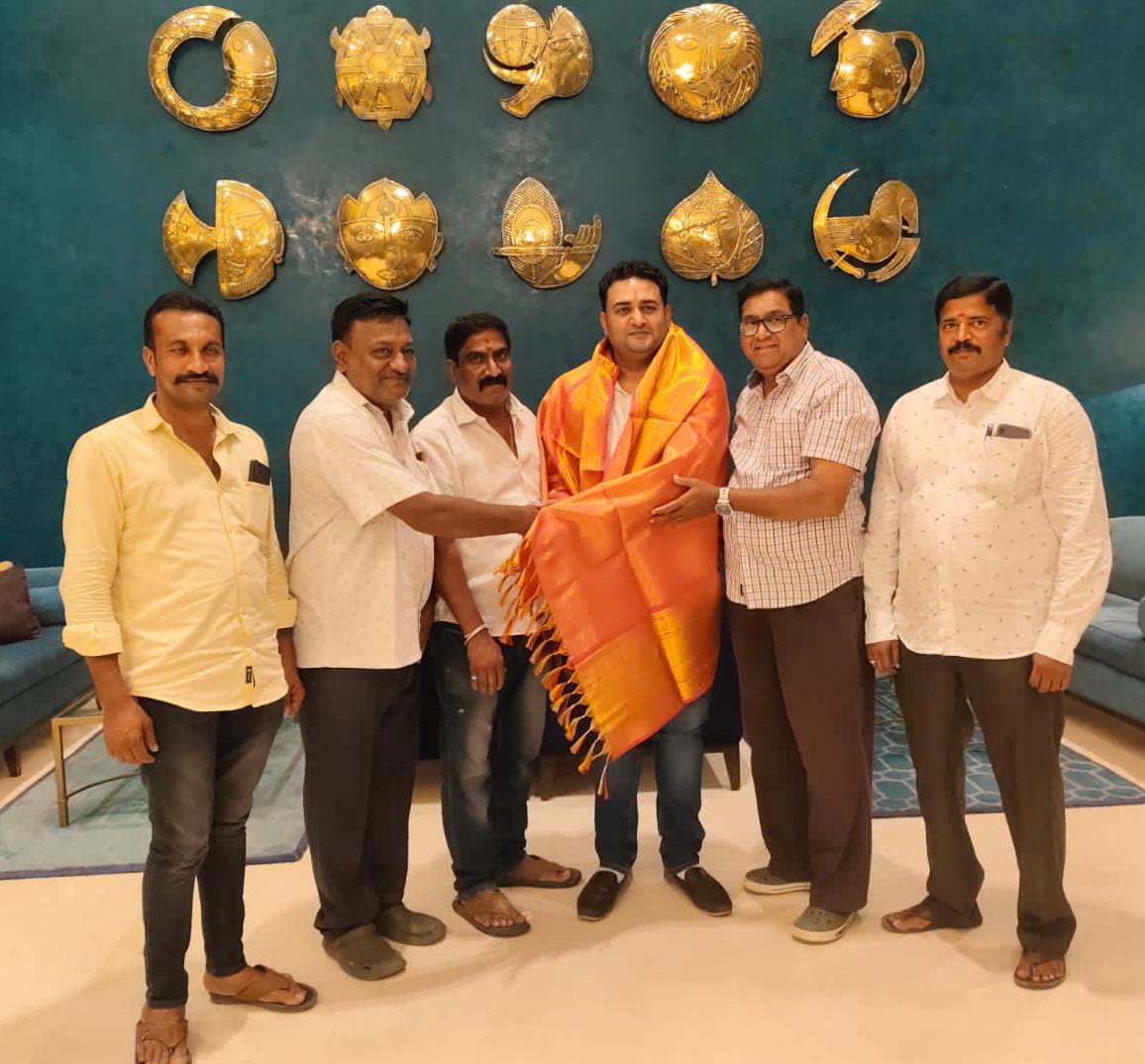 ఏబికేఎంఎస్ – 1897 జాతీయ అధ్యక్షులు మనీష్ కుమార్ సింగ్ కు ఘన సన్మానం – ఏపీ అధ్యక్ష కార్యదర్శులు చంద్రశేఖర్ రాజు, కోనేటి రవిరాజు లచే సత్కారం