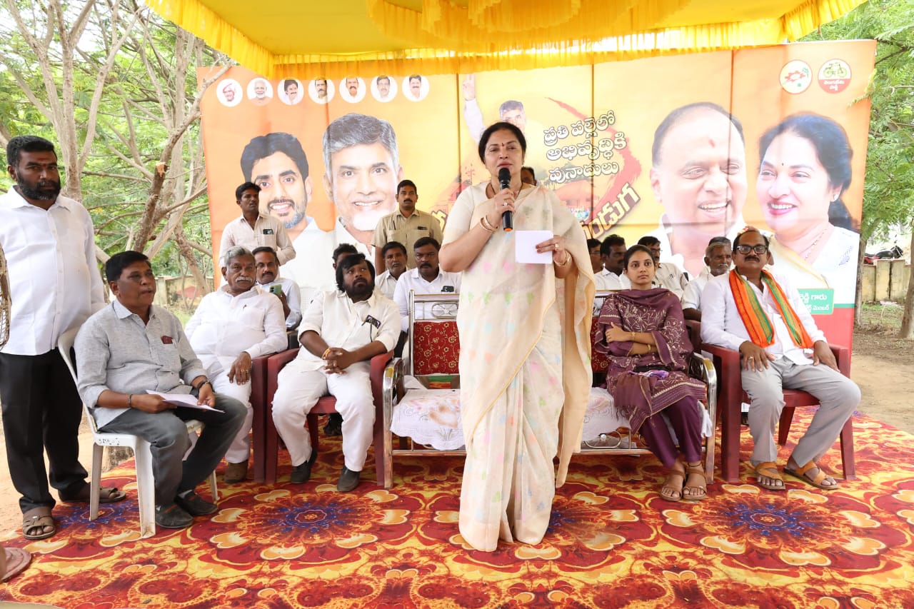 అభివృద్ధి ప్రదాత సీఎం చంద్రబాబు……. కోవూరు ఎమ్మెల్యే వేమిరెడ్డి ప్రశాంతిరెడ్డి