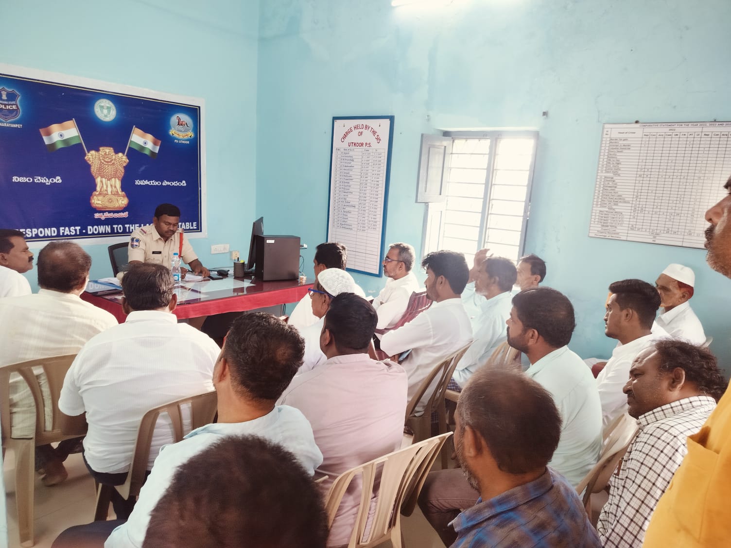 మొహరం పండుగను, సామరస్యంగా భక్తిశ్రద్ధలతో జరుపుకోవాలి, ఉట్కూర్ ఎస్ఐ రమేష్.