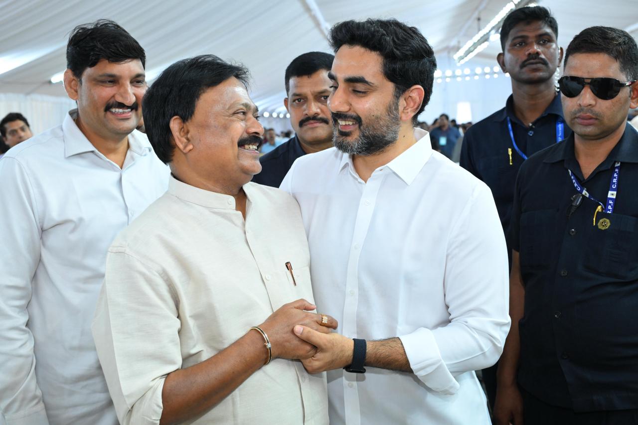 మంత్రి లోకేష్ బాబును కలిసిన గూడూరు ఎమ్మెల్యే