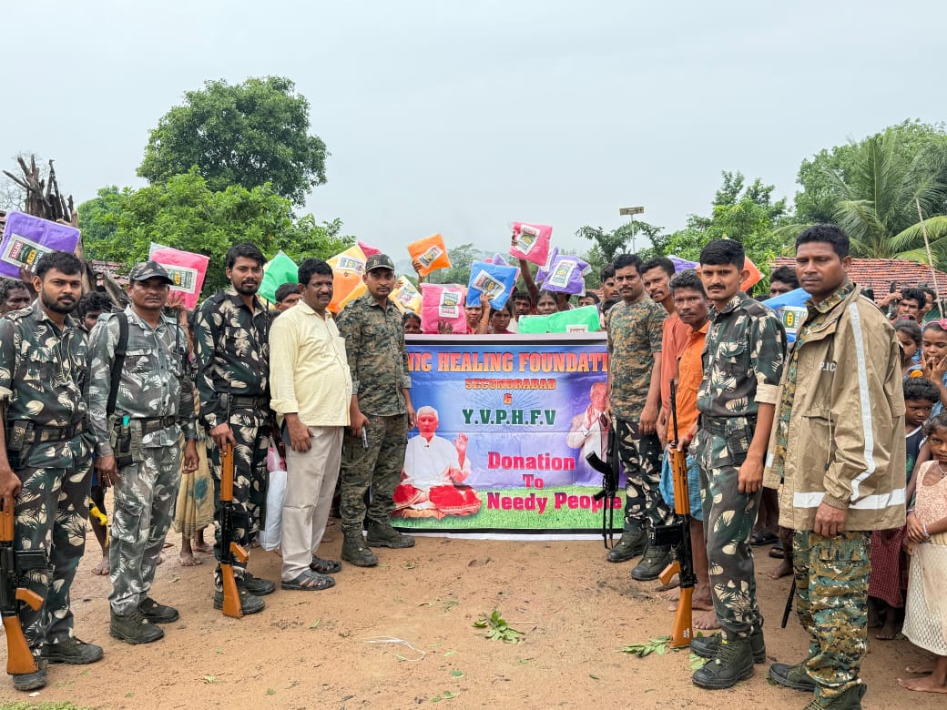 పేదలకు అండగా నిలబడటమే నిజమైన సేవ-ఏడూళ్ల బయ్యారం సీఐ వెంకటేశ్వరరావు