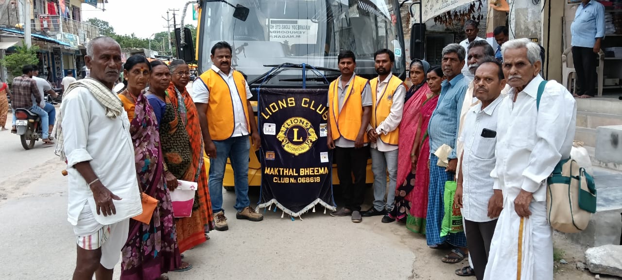 విజయవంతమైన ఉచిత కంటి వైద్య శిబిరం..