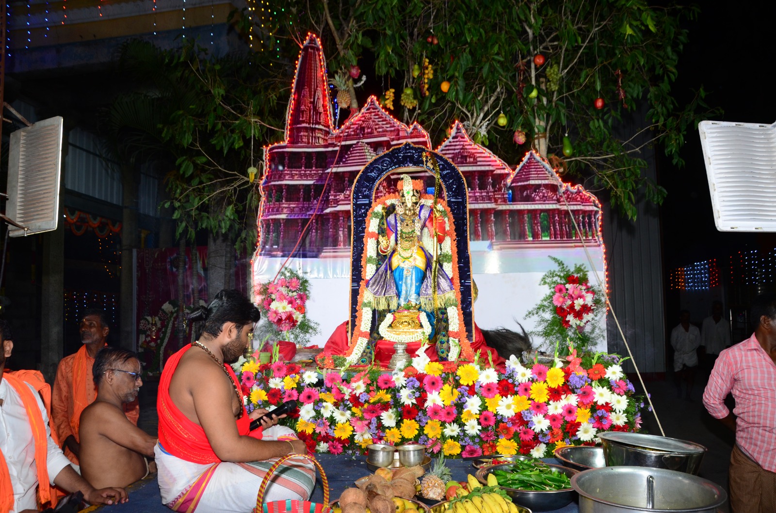 కల్పవృక్ష వాహనంపై ఊరేగిన శ్రీ సీతా సమేత కోదండరాములు