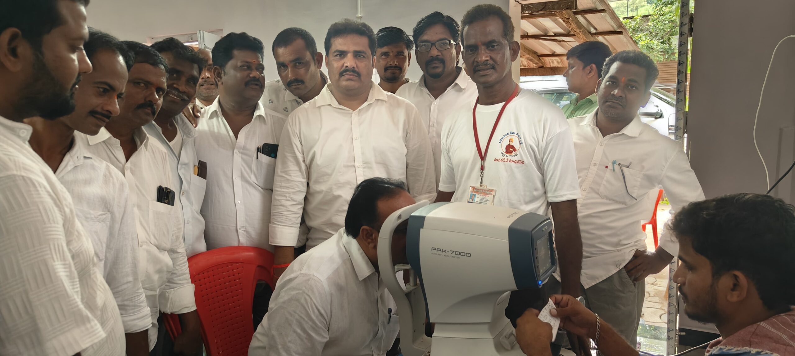 జనసేన నాయకులు పొట్టా సత్యనారాయణ ఆధ్వర్యంలో ఉచిత నేత్ర వైద్య శిబిరం