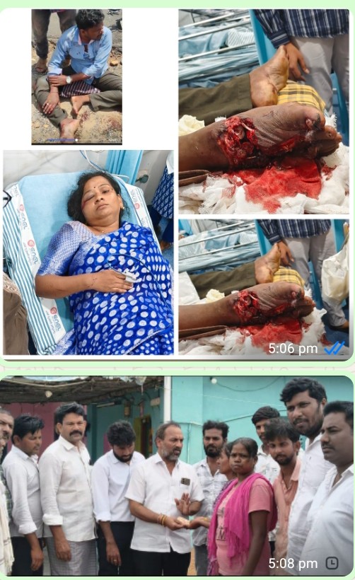 ప్రమాదవశాత్తు గాయపడిన గంగులవారి చెరువుపల్లికి చెందిన జనసేన కార్యకర్త చిన్న పెంచలయ్యకు ఆర్థిక సహాయం చేసిన : కొట్టే వెంకటేశ్వర్లు, కాకు మురళీకృష్ణ,.!!