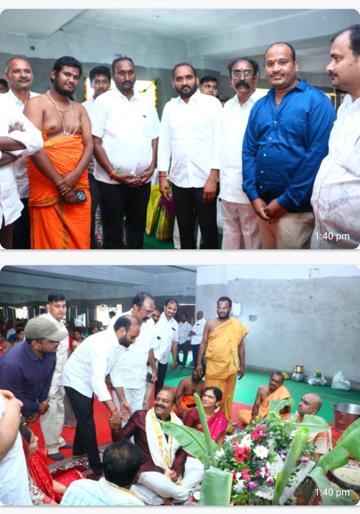 కె ఎస్ ఎస్ ఆర్ కళ్యాణ మండపం ప్రారంభోత్సవంలో ఎమ్మెల్యే కాకర్ల సురేష్..!