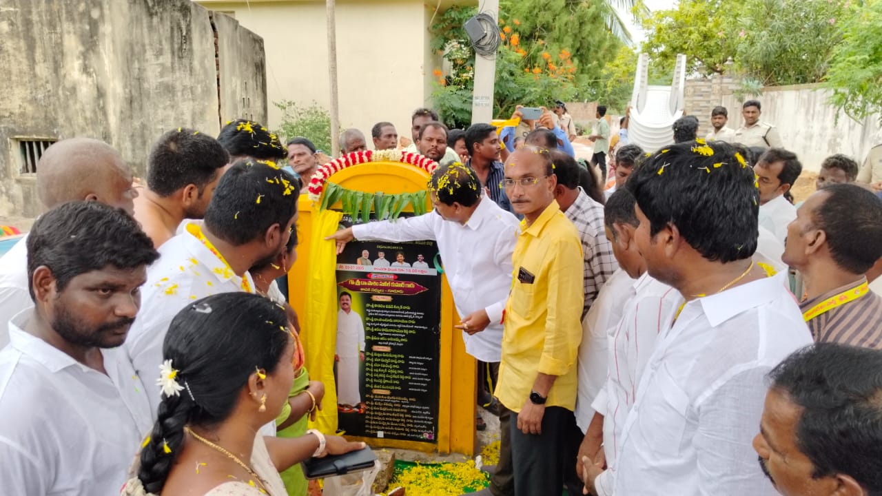 టిడిపి తోనే గ్రామాల అభివృద్ధి – ఎమ్మెల్యే సునీల్ కుమార్ వెల్లడి