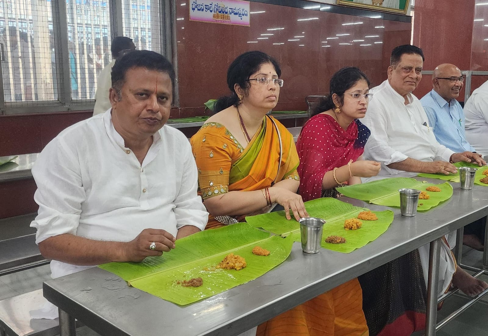 శ్రీవారి అన్న ప్రసాదాలను స్వీకరించడం ఎంతో ఆనందంగా ఉంది-డాక్టర్ పసుపులేటి హరిప్రసాద్…
