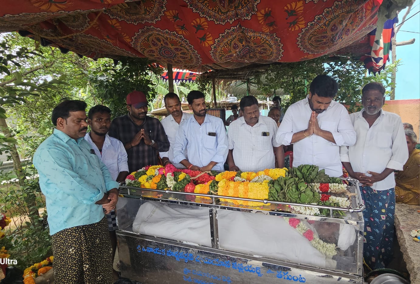 పాతగుంట గ్రామానికి చెందిన టీడీపీ సీనియర్ కార్యకర్త ఆర్కాడు వెంకటరామిరెడ్డి మృతి – పలువురు నాయకులు నివాళులు