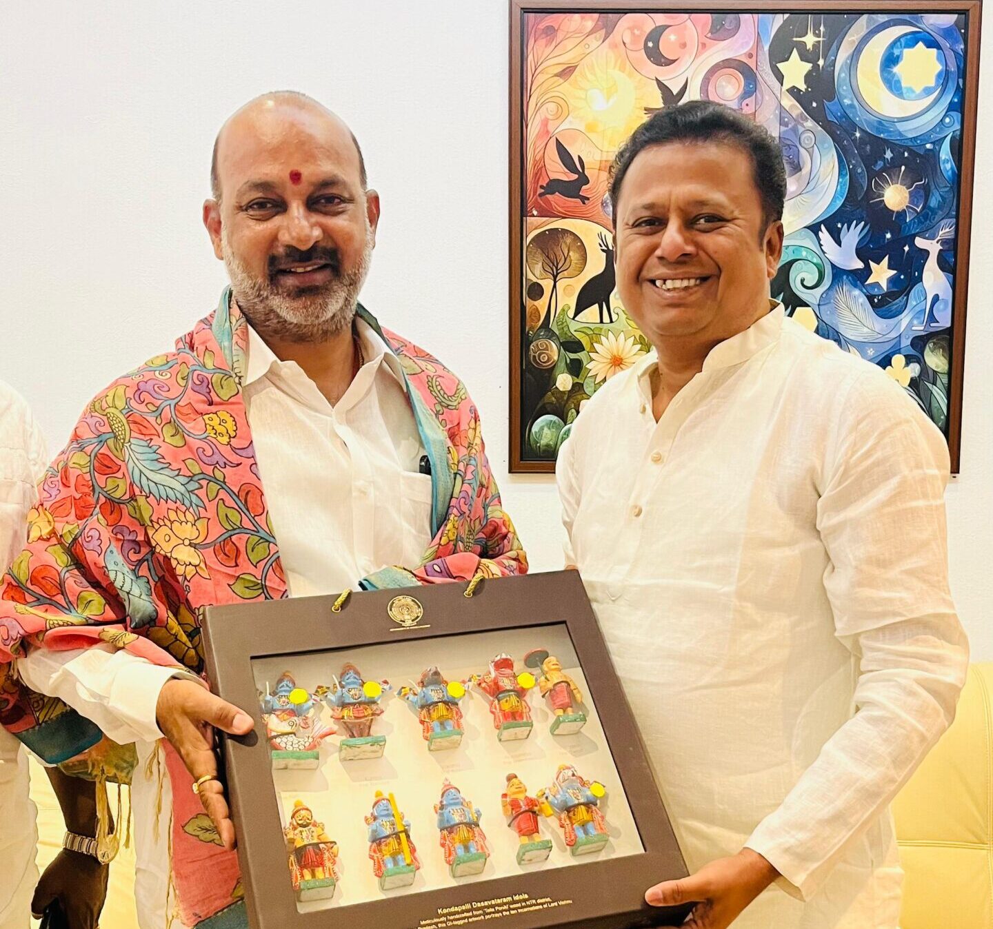 కేంద్ర హోం శాఖ సహాయ మంత్రి మీ కలసిన డాక్టర్ పసుపులేటి