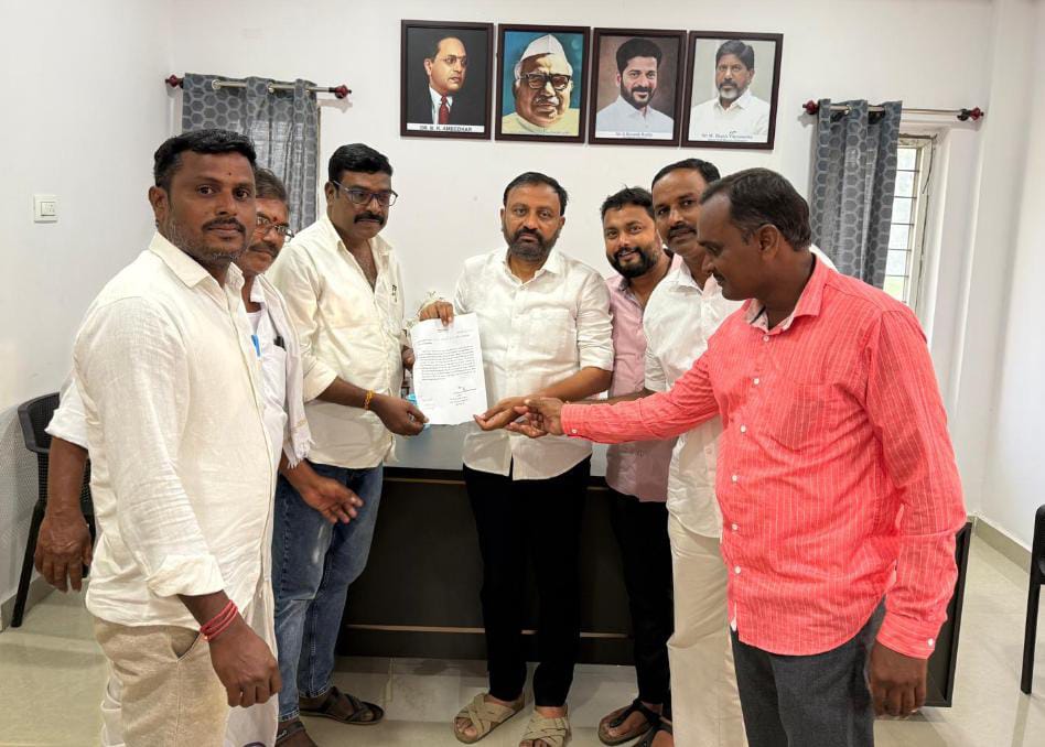 మల్లూరు గ్రామస్థుల సమస్యలపై ఎమ్మెల్యేకు వినతి