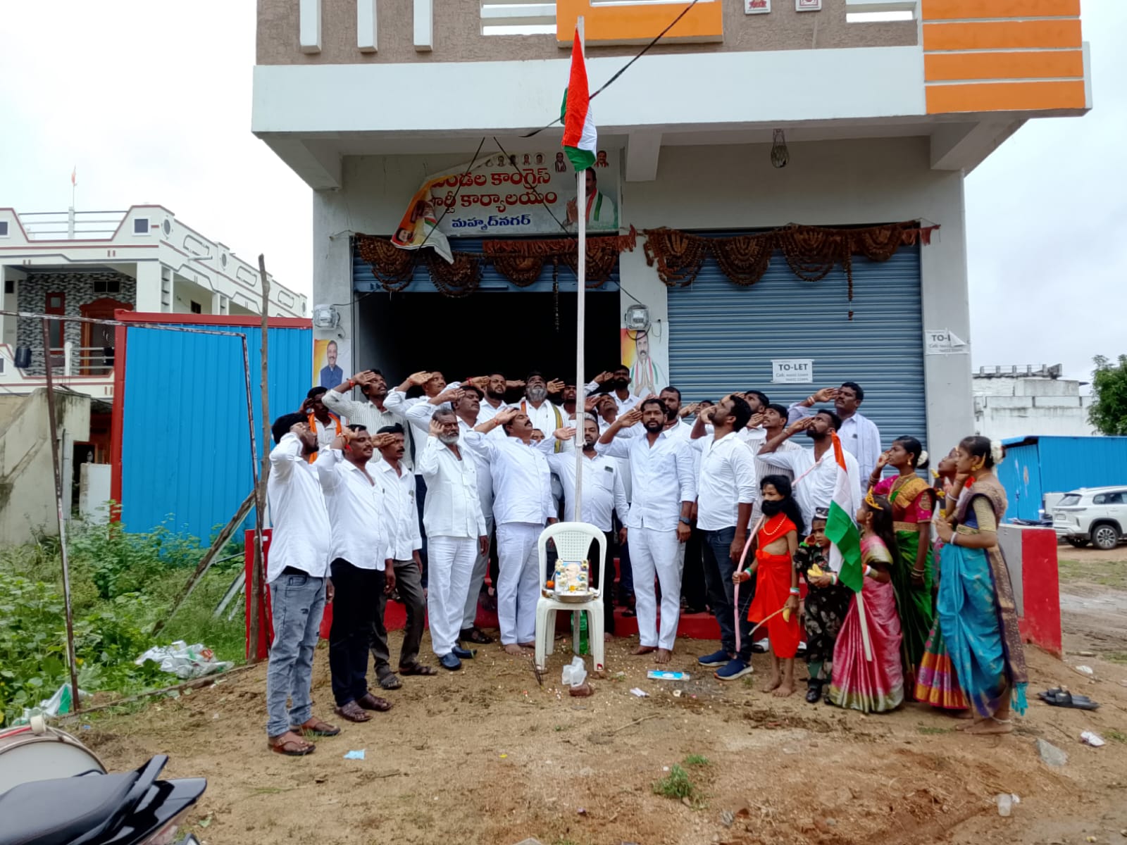 మొహమ్మద్ నగర్ మండల కేంద్రంలో స్వాతంత్ర్య దినోత్సవ వేడుకలు