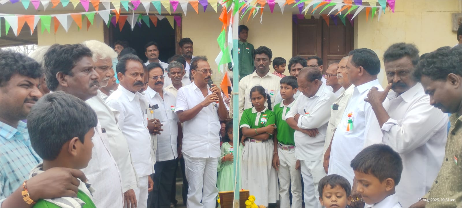 శ్రీ కామాక్షి కార్పెంటర్ అసోసియేషన్ వద్ద స్వతంత్ర్య దినోత్సవ వేడుకలు.