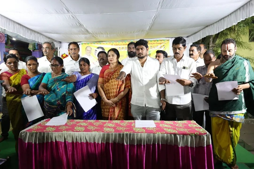 ఆలయ కమిటీలో ప్రాతినిథ్యం ఆధ్యాత్మిక సేవ చేసుకునే సువర్ణవకాశం…….. కోవూరు ఎమ్మెల్యే వేమిరెడ్డి ప్రశాంతి రెడ్డి