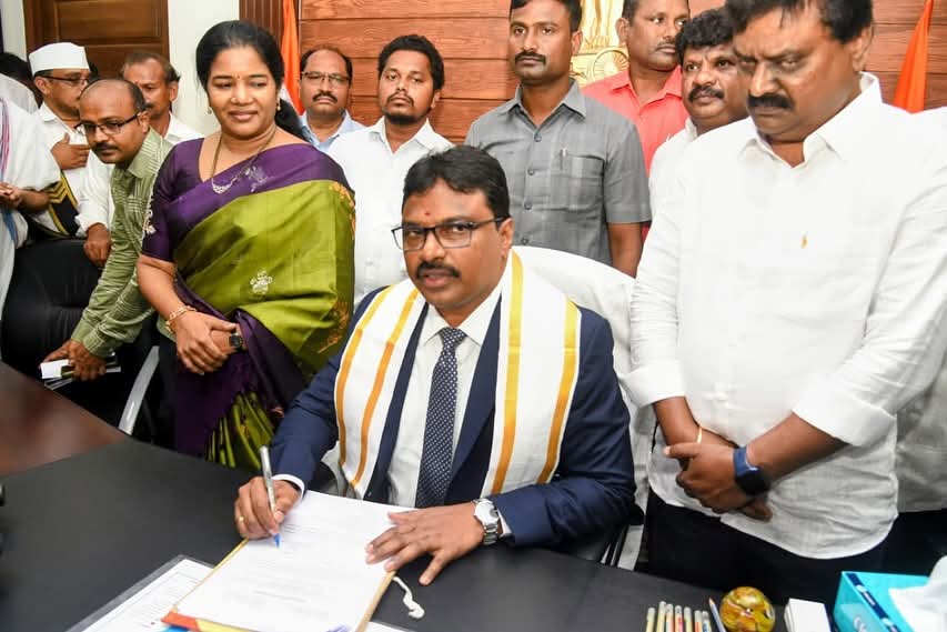 ప్రకాశం జిల్లా కొత్త కలెక్టర్ గా శ్రీ పి. రాజా బాబు