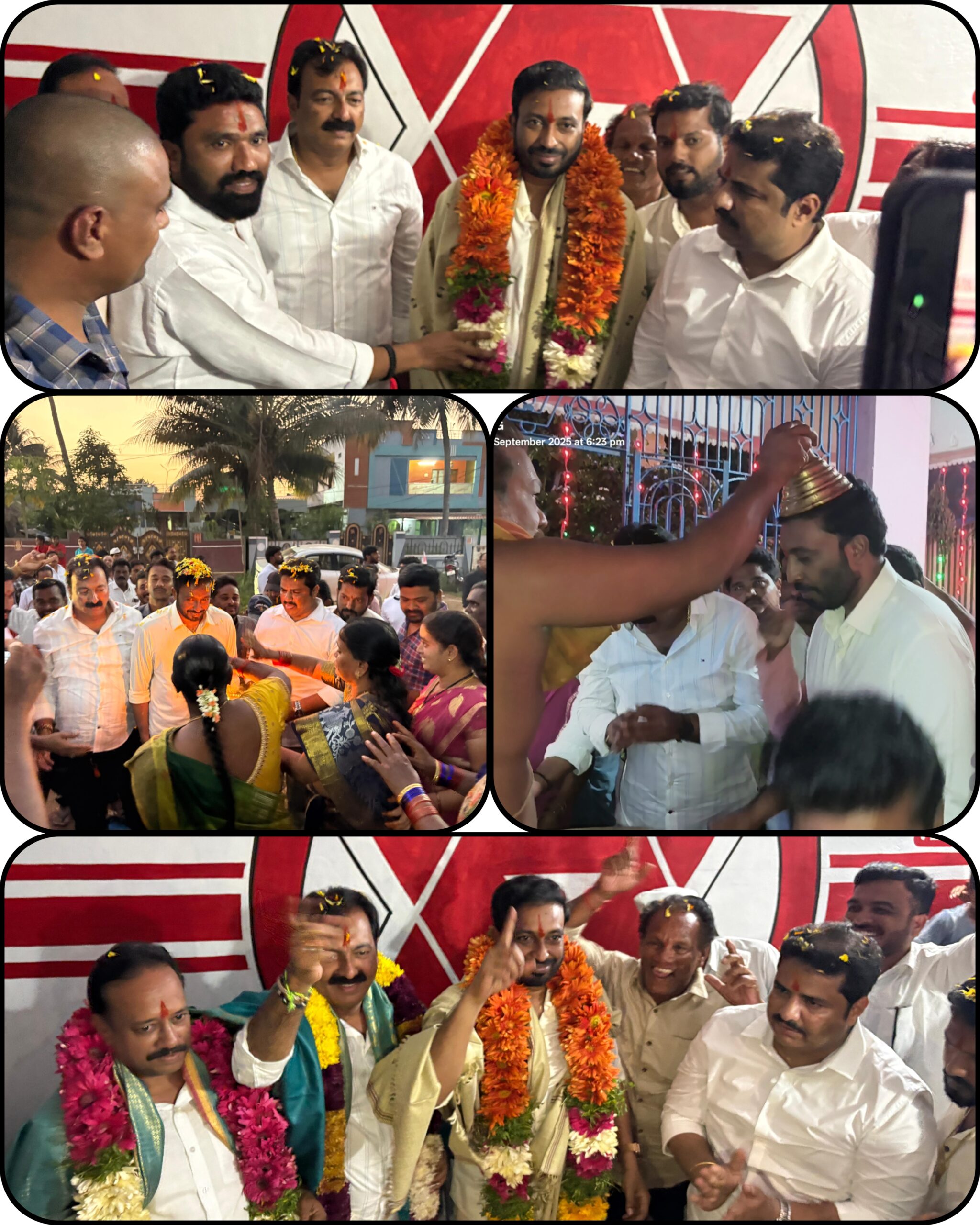 ఎంపీ తంగెళ్ళకు ఘన స్వాగతం పలికిన జనసైనికులు…