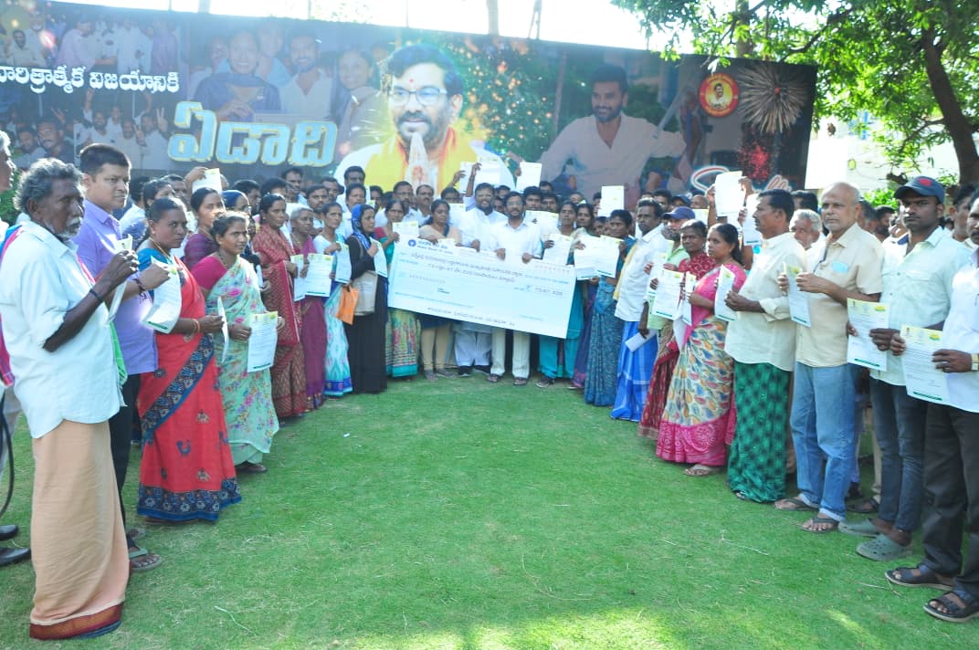 సర్వేపల్లి లో మరోసారి భారీగా ముఖ్యమంత్రి సహాయనిది ద్వారా ఆర్థిక సహాయం……… సర్వేపల్లి ఎమ్మెల్యే సోమిరెడ్డి చంద్రమోహన్ రెడ్డి