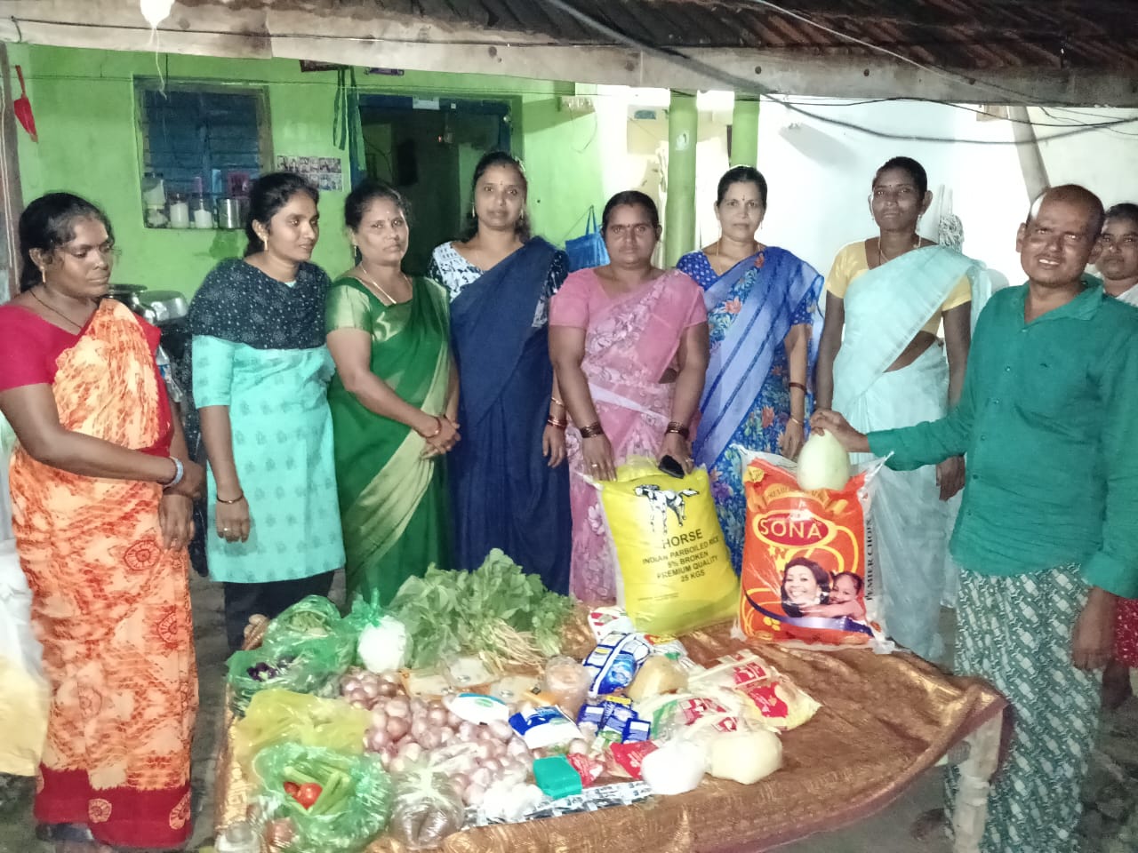 మరోసారి మానవత్వం చాటుకున్న గంగవరం ఆడపడుచులు…
