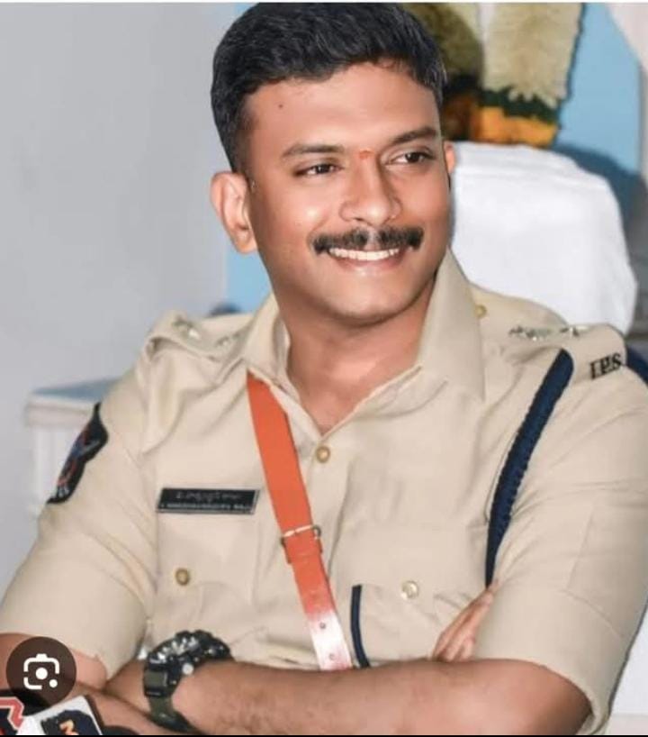 బాధ్యతలు స్వీకరించిన ప్రకాశం జిల్లా ఎస్పీ హర్షవర్ధన్ రాజు