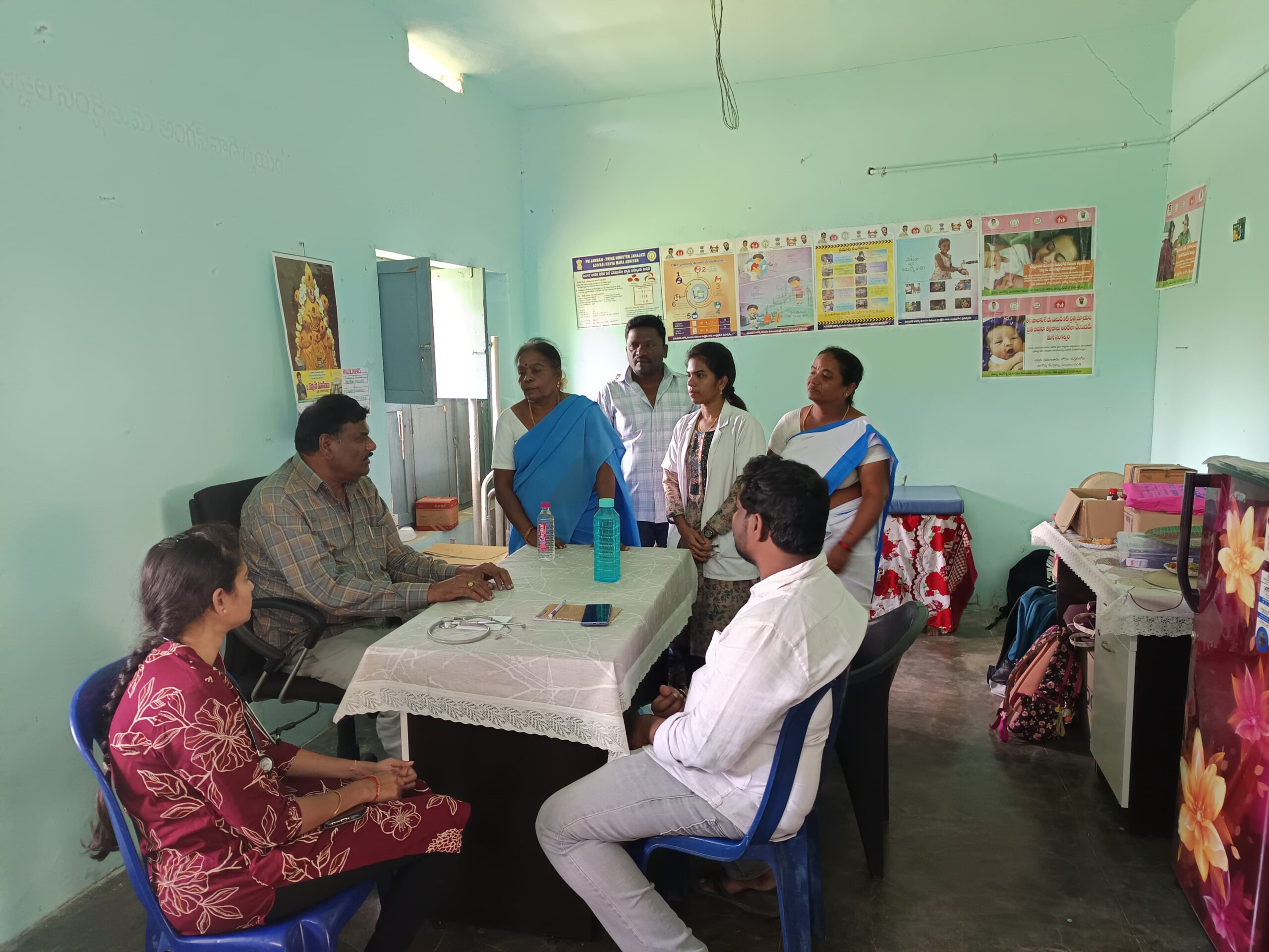 దిగువమాగం సచివాలయంలో మలేరియా పై అవగాహన కల్పించిన  జిల్లా మలేరియా అధికారి