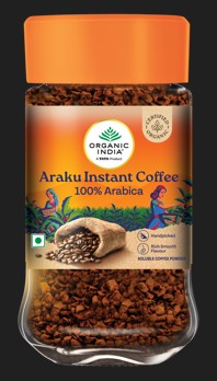 ప్రఖ్యాత అరకు వ్యాలీ నుండి సర్టిఫైడ్ ఆర్గానిక్ కాఫీ –  అరకు ఇన్స్టంట్ కాఫీని విడుదల చేసిన ఆర్గానిక్ ఇండియా