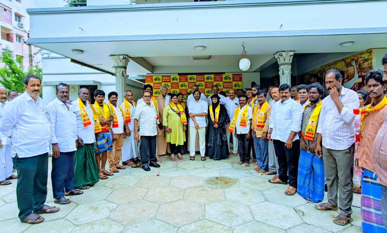 సర్వేపల్లి నియోజకవర్గంలో టిడిపిలోకి చేరికలు