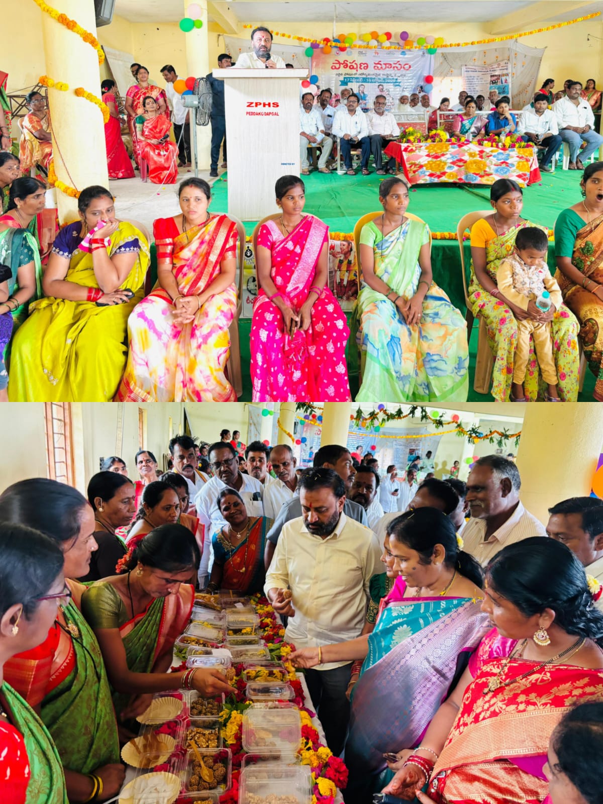 ఆరోగ్యవంతమైన సమాజం కోసం పౌష్టికాహారం తప్పనిసరి.. — జుక్కల్ ఎమ్మెల్యే తోట లక్ష్మి కాంతారావు