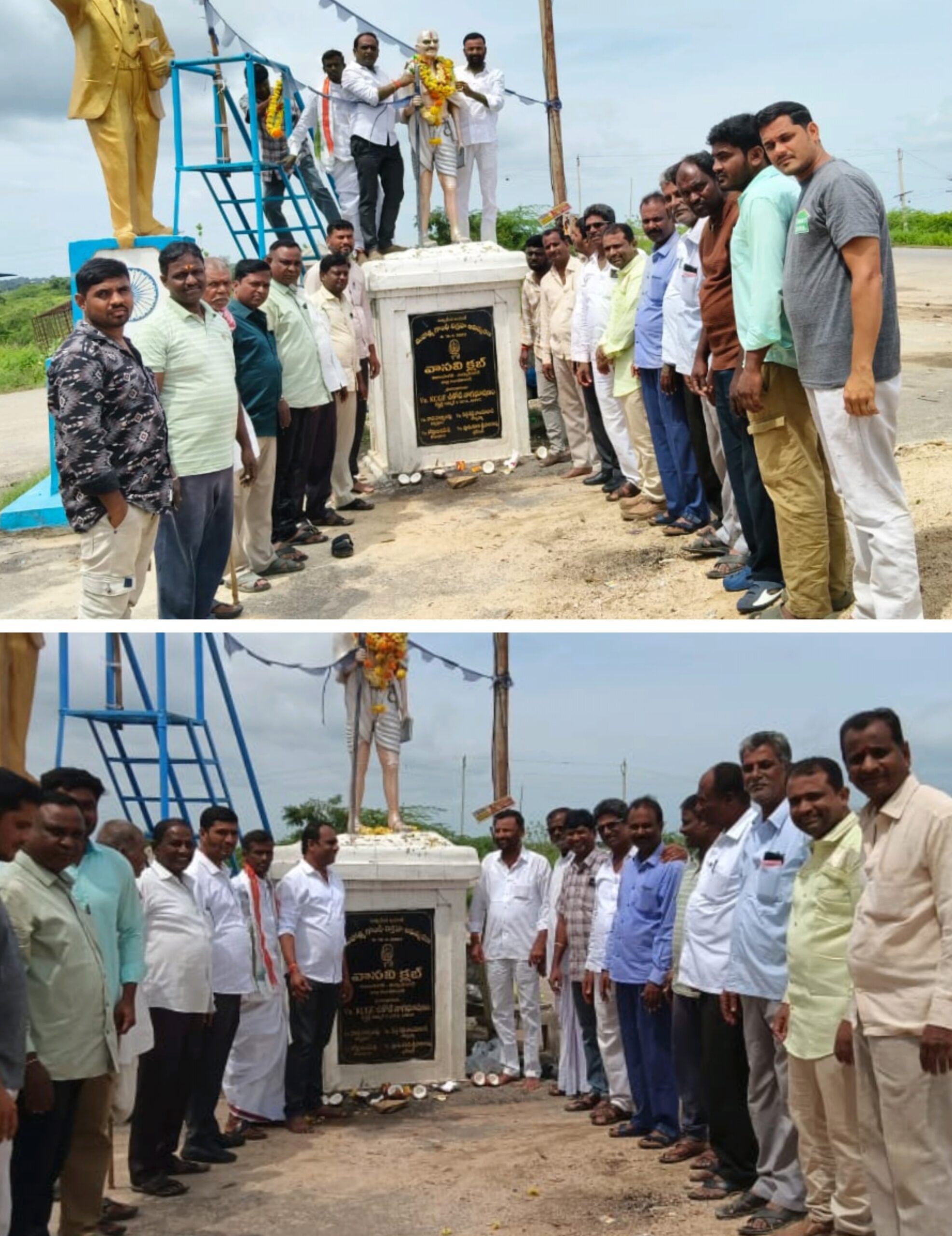 నిజాంసాగర్లో ఘనంగా గాంధీ జయంతి వేడుకలు – మార్కెట్ కమిటీ చైర్మన్ మనోజ్ కుమార్